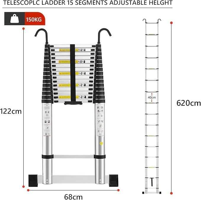 6-Meter ausziehbare Leiter 3.0