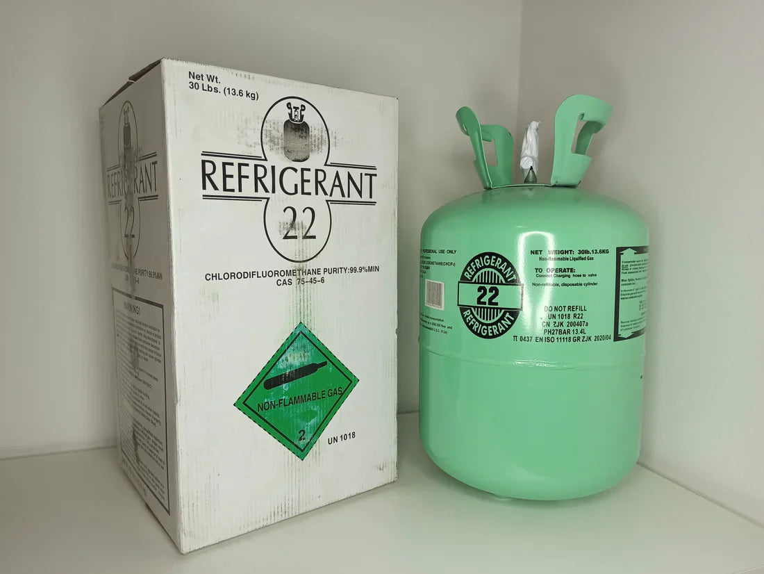 R-22 Réfrigérant - Bouteille de 30 lb (13,6 kg)