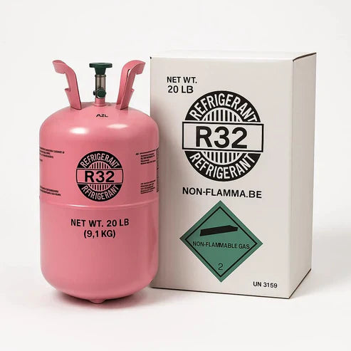 R-32 Réfrigérant - Bouteille de 20 lb (9,07 kg)