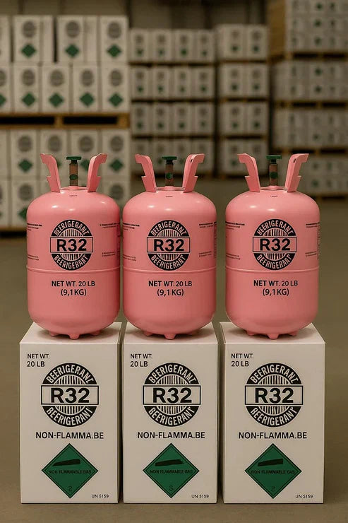R-32 Réfrigérant - Bouteille de 20 lb (9,07 kg)
